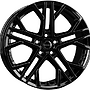 BORBET XV Skoda 9,5x19 5x114,3 ET45.00 Černá lesklá