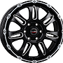 BORBET CW8 Skoda 8x18  ET45.00 černá mátná + leštění