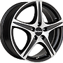 RONAL R56 Skoda 6,5x16 5x114,3 ET40.00 černá mátná + leštění