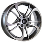  17253 Skoda 6,5x17 5x114,3 ET50.00 titanová + leštění