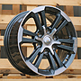 Racing Line B1649 4x4 7,5x17 6x139,7 ET38.00 šedivá + leštění