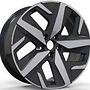 Racing Line FBX236 VW 8x18 5x112 ET45.00 černá + leštění