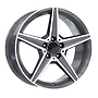  DY1718 Skoda 8x18 5x112 ET43.00 šedivá + leštění