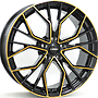 IT WHEELS TIARA Skoda 8x19 5x112 ET45.00 černá + měděná barva leštění