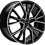  AF18 VW 8x18 5x112 ET40.00 černá lesklá + leštění