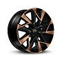 Racing Line YF0443 CUPRA 8x19 5x112 ET40.00 černá matná + měděná barva leštění