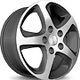  WAVE FIAT 7x17 5x118 ET62.00 šedivá matná + leštění
