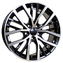 Racing Line BK952 VW 7,5x17 5x100 ET45.00 černá + leštění