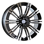 Racing Line B1808 LAND 8,5x19 5x108 ET45.00 černá + leštění
