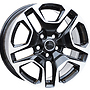 Racing Line A5567 TOYOT 7x17 5x114,3 ET35.00 černá + leštění