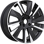 Racing Line YF1152 PEUG 7x18 4x108 ET35.00 černá + tmavé leštění