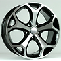 MILLE MIGLIA BK386 Ford 6,5x16 5x108 ET50.00 černá + leštění