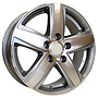 MILLE MIGLIA MM100 Mazda 7x17 5x160 ET55.00 šedivá + leštění