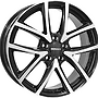 MONACO CL2 Skoda 7x17 5x100 ET37.00 černá lesklá + leštění