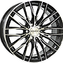MONACO GP2 VW 8x18 5x108 ET45.00 černá lesklá + leštění