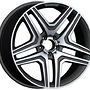 Racing Line BK206 Mercedes-Benz 9,5x20 5x130 ET48.00 Černá lesklá