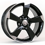 Racing Line BK217 Audi 8,5x19 5x112 ET30.00 černá + leštění