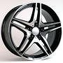 Racing Line BK443 Mercedes-Benz 8x17 5x112 ET40.00 černá + leštění