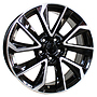 Racing Line BK5463 Toyota 7x17 5x100 ET40.00 černá + leštění