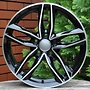 Racing Line BK690 Audi 8x18 5x112 ET35.00 černá + leštění