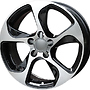 Racing Line BK742 AUD 7,5x17 5x112 ET40.00 černá + leštění