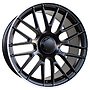 Racing Line BK912 Mercedes-Benz 8,5x20 5x112 ET38.00 černá matná + leštěný límec