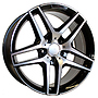 Racing Line BK967 Mercedes-Benz 9,5x19 5x112 ET45.00 černá + leštění