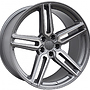Racing Line BY1382 HAXER 10x20 5x120 ET40.00 šedivá matná + leštění
