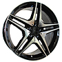 Racing Line BY496 Mercedes-Benz 8x18 5x112 ET43.00 černá + leštění