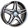 Racing Line BY496 Mercedes-Benz 9,5x18 5x112 ET45.00 šedivá + leštění celoroční použití
