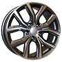 Racing Line FE129 BMW 7,5x17 5x120 ET43.00 šedivá + leštění