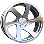 Racing Line LU501 Racingline 8x17 5x112 ET35.00 stříbrná + leštění