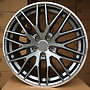 Racing Line XFE05 Audi 8x18 5x112 ET42.00 šedivá + leštěný límec