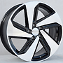 Racing Line XFE271 Volkswagen 7,5x17 5x100 ET45.00 černá + leštění