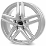 RONAL 7.0x17 ET:35 4/100 68 RONAL R65 SILVER 7x17 4x100 ET35.00 silber