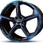 RONAL RONAL R66 JETBLACK-BLUE TINTED 8,5x20 5x112 ET45.00 jetblack-blue tinted