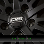 CMS C16 6,5x15 4x108 ET25.00 mb schwarz-matt