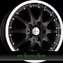 DBV AUSTRALIA 7x15 5x114,3 ET40.00 schwarz horn poliert