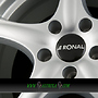 RONAL R42 6,5x16 5x108 ET40.00 kristallsilber