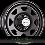 DOTZ DAKAR - Ohne Zubehör 7x16 5x114,3 ET36.00 dark matt black - offroad stahlfelge