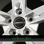 BORBET T10 8x18 5x108 ET45.00 kristallsilber