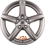 BROCK RC24 7,5x17 5x120 ET34.00 kristallsilber (ks)