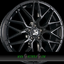  UA1E 8x18 5x114,3 ET45.00 black painted