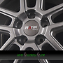 PLATIN P 73 7,5x18 5x112 ET51.00 metall silber