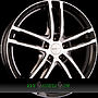 DEZENT TZ 7,5x19 5x112 ET32.00 dark - black polished