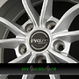 PROLINE ZX100 7,5x18 5x108 ET45.00 arctic silver (as)