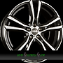 DBV ANDORRA 7,5x17 5x112 ET45.00 schwarz front poliert