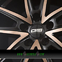 CMS C30 7x17 5x112 ET45.00 dbc diamond black copper