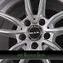 MAK EVO 8x18 5x112 ET43.00 silver