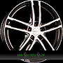DEZENT TZ 6,5x16 5x114,3 ET50.00 dark - black polished